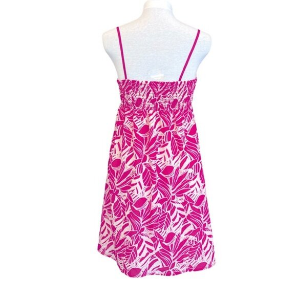 American Eagle bright smocked floral empire waist lined sundress. Women’s size 8 - Picture 3 of 8